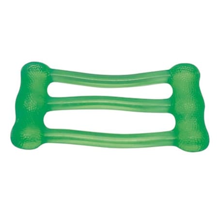 Fabrication Enterprises Fabrication Enterprises 10-0053 Cando Jelly Expander Triple Exerciser - Green - Medium 10-0053